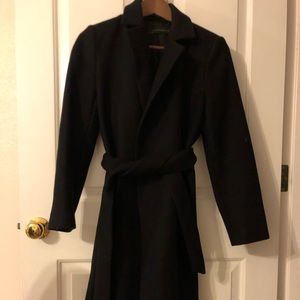 Zara black coat